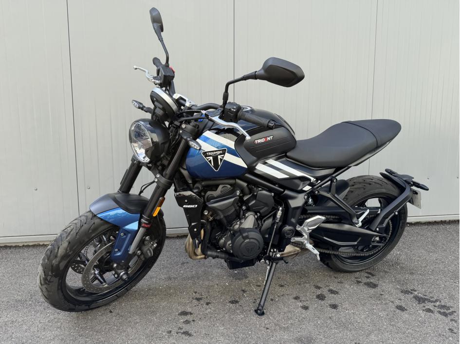 TRIUMPH TRIDENT 660 bridée A2 (300 KM)